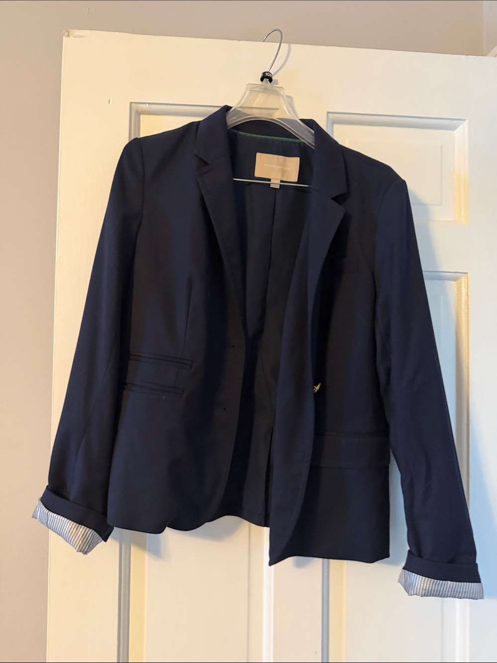 Banana Republic Navy Women’s Classic Tailored Blazer